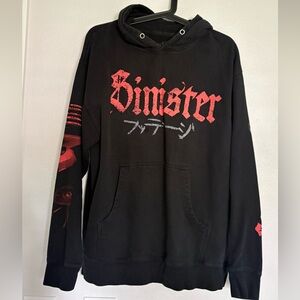 Rucking Fotten Sinister timed release hoodie size large